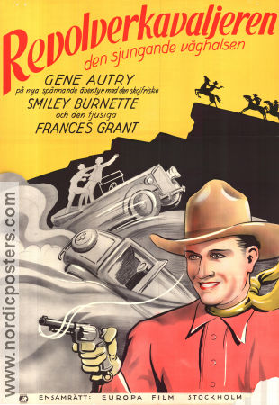 Oh Susannah 1936 movie poster Gene Autry Smiley Burnette Frances Grant Joseph Kane