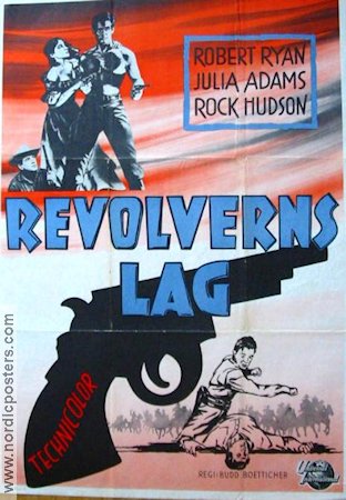 Horizons West 1953 movie poster Rock Hudson