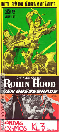 Robin Hood den obesegrade 1970 poster Carlos Quiney Mariano Vidal Molina Dan van Husen José Luis Merino Hitta mer: Robin Hood Äventyr matinée