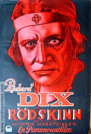 Redskin 1929 movie poster Richard Dix