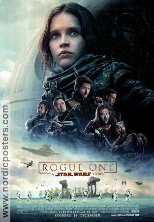 Rogue One A Star Wars Story 2014 poster Felicity Jones Gareth Edwards