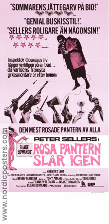 The Pink Panther Strikes Again 1979 poster Peter Sellers Blake Edwards