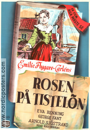 Rosen på Tistelön 1945 poster Eva Henning Åke Ohberg