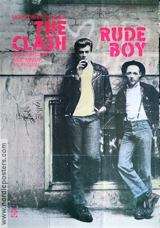 Rude Boy 1980 movie poster The Clash David Mingay