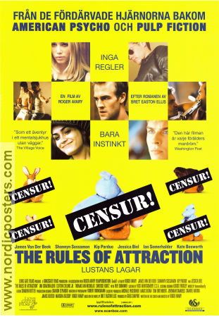 The Rules of Attraction 2002 poster James van der Beek