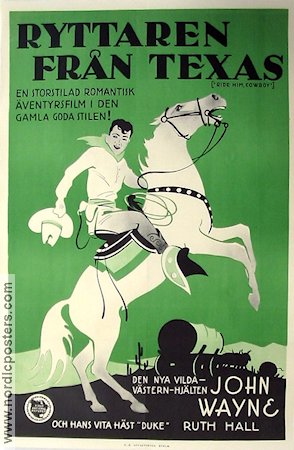 Ride Him Cowboy 1932 poster John Wayne Fred Allen