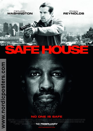 Safe House 2012 poster Denzel Washington Daniel Espinosa