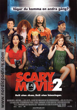 Scary Movie 2 2001 poster Anna Faris Keenen Ivory Wayans