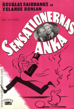 Mister Drake´s Duck 1951 poster Douglas Fairbanks Jr Val Guest