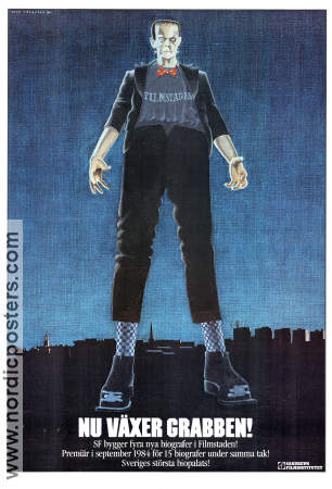 SF bio filmstaden 1984 poster Frankenstein Find more: SF-bio