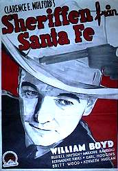 Santa Fe Marshall 1940 poster William Boyd