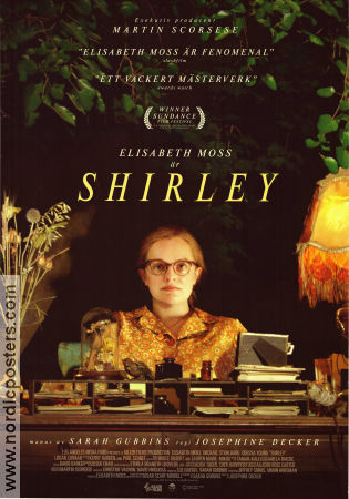 Shirley 2020 movie poster Elisabeth Moss Odessa Young Michael Stuhlbarg Josephine Decker