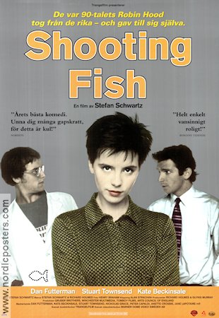 Shooting Fish 1997 movie poster Dan Futterman Stuart Townsend Kate Beckinsale Stefan Schwartz
