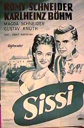 Sissi 1956 movie poster Romy Schneider Karl-Heinz Böhm