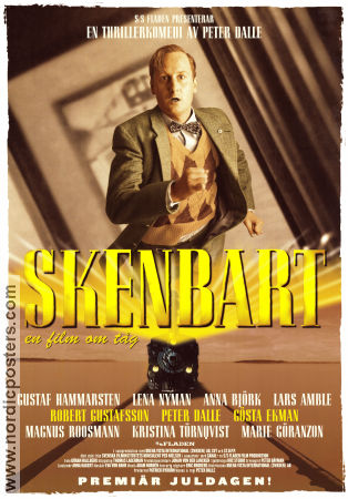 Skenbart 2003 movie poster Gustaf Hammarsten Magnus Roosmann Anna Björk Peter Dalle Trains
