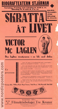 Skratta åt livet 1933 poster Victor McLaglen Conchita Montenegro William Boyd Ford Beebe