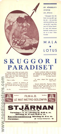 Skuggor i paradiset 1935 poster Mala Lotus Long Rudolph Anders Richard Thorpe Strand