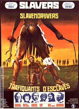 Slavers 1978 movie poster Trevor Howard Britt Ekland