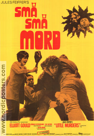Little Murders 1971 movie poster Elliott Gould Marcia Rodd Alan Arkin