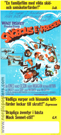 Snowball Express 1972 movie poster Dean Jones Nancy Olson Harry Morgan Norman Tokar Winter sports