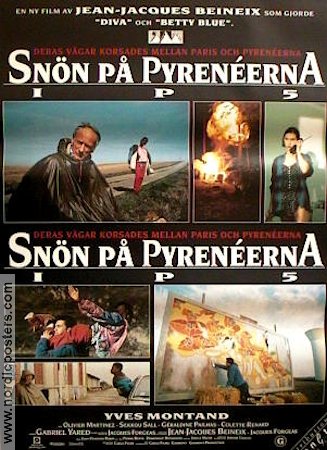 IP5: L´ile aux pachydermes 1992 movie poster Yves Montand Olivier Martinez Sekkou Sall Jean-Jacques Beineix Mountains
