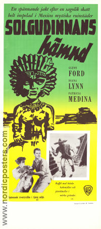 Plunder of the Sun 1953 movie poster Glenn Ford Diana Lynn Patricia Medina John Farrow