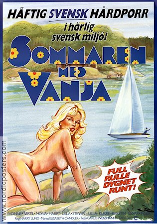 Sommaren med Vanja 1983 movie poster Heinz Arlanch