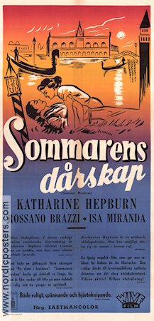 Summertime 1955 poster Katharine Hepburn David Lean