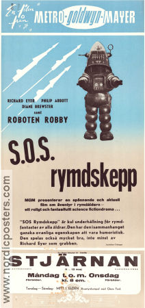 SOS rymdskepp 1957 poster Richard Eyer Philip Abbott Diane Brewster Herman Hoffman