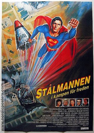 Superman IV: The Quest for Peace 1987 movie poster Christopher Reeve Find more: Superman Find more: DC Comics