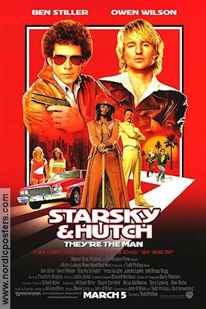 Starsky and Hutch 2004 movie poster Ben Stiller Owen Wilson From TV