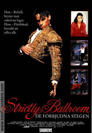 Strictly Ballroom 1996 poster Paul Mercurio Baz Luhrmann