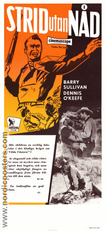 Dragoon Wells Massacre 1957 movie poster Barry Sullivan Dennis O´Keefe Mona Freeman Harold D Schuster
