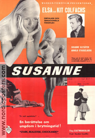 Susanne 1960 poster Susanne Ulfsäter Elsa Kit Colfach