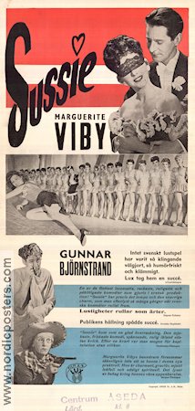 Sussie 1945 poster Marguerite Viby Arne Mattsson
