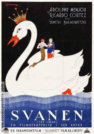 The Swan 1925 poster Frances Howard Dimitri Buchowetzki
