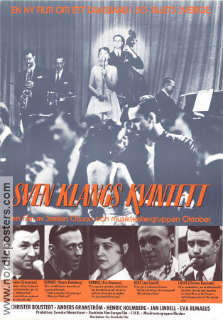 Sven Klangs kvintett 1976 poster Henric Holmberg Stellan Olsson