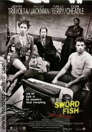 Swordfish 2001 poster John Travolta Dominic Sena