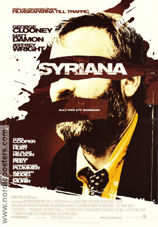 Syriana 2005 movie poster George Clooney Matt Damon Amanda Peet Stephen Gaghan Politics