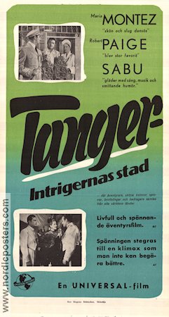 Tangier 1946 poster Maria Montez George Waggner