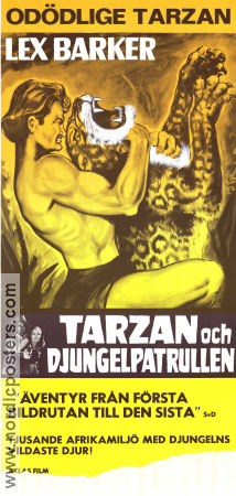 Tarzan and the She-Devil 1953 movie poster Lex Barker Joyce Mackenzie Raymond Burr Kurt Neumann Cats