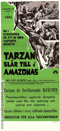 Tarzan and the Great River 1967 poster Mike Henry Robert Day