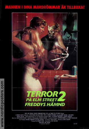 Terror på Elm Street 2 1985 poster Robert Englund Mark Patten Jack Sholder Hitta mer: Elm Street