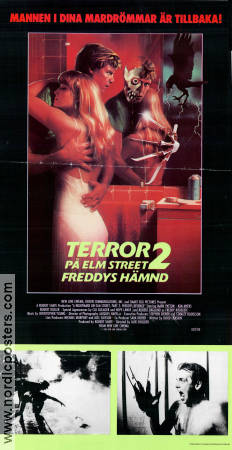 Terror på Elm Street 2 1985 poster Robert Englund Mark Patten Jack Sholder Hitta mer: Elm Street