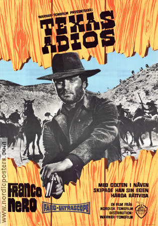 Texas addio 1966 poster Franco Nero Ferdinando Baldi