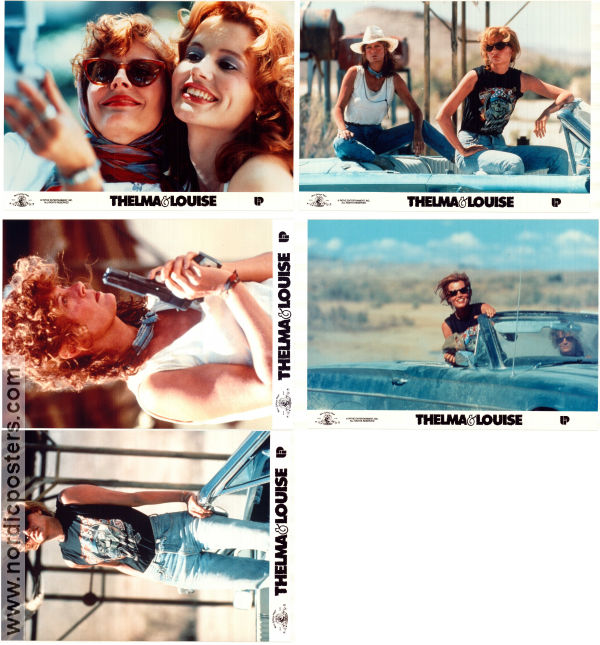 Thelma and Louise 1991 large lobby cards Susan Sarandon Ridley Scott