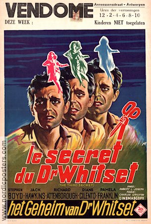 The Third Secret 1964 movie poster Stephen Boyd