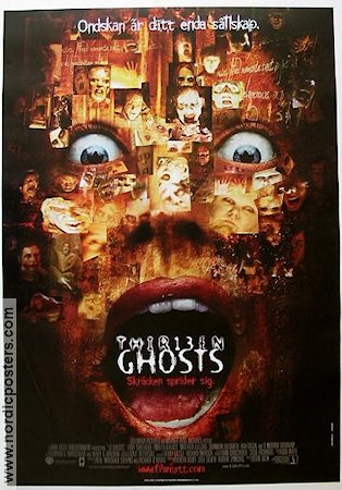 Thirteen Ghosts 2001 movie poster Tony Shalhoub