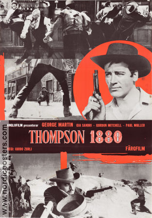 Thompson 1880 1966 poster George Martin Guido Zurli