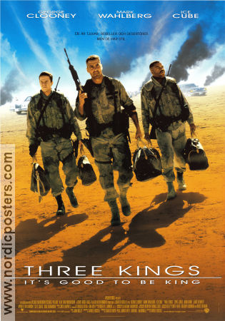 Three Kings 1999 poster George Clooney David O. Russell